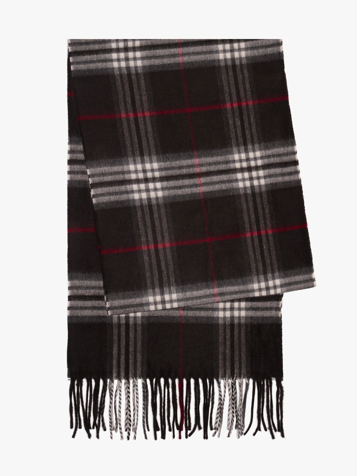 BLACK SCARF MR. BLUE