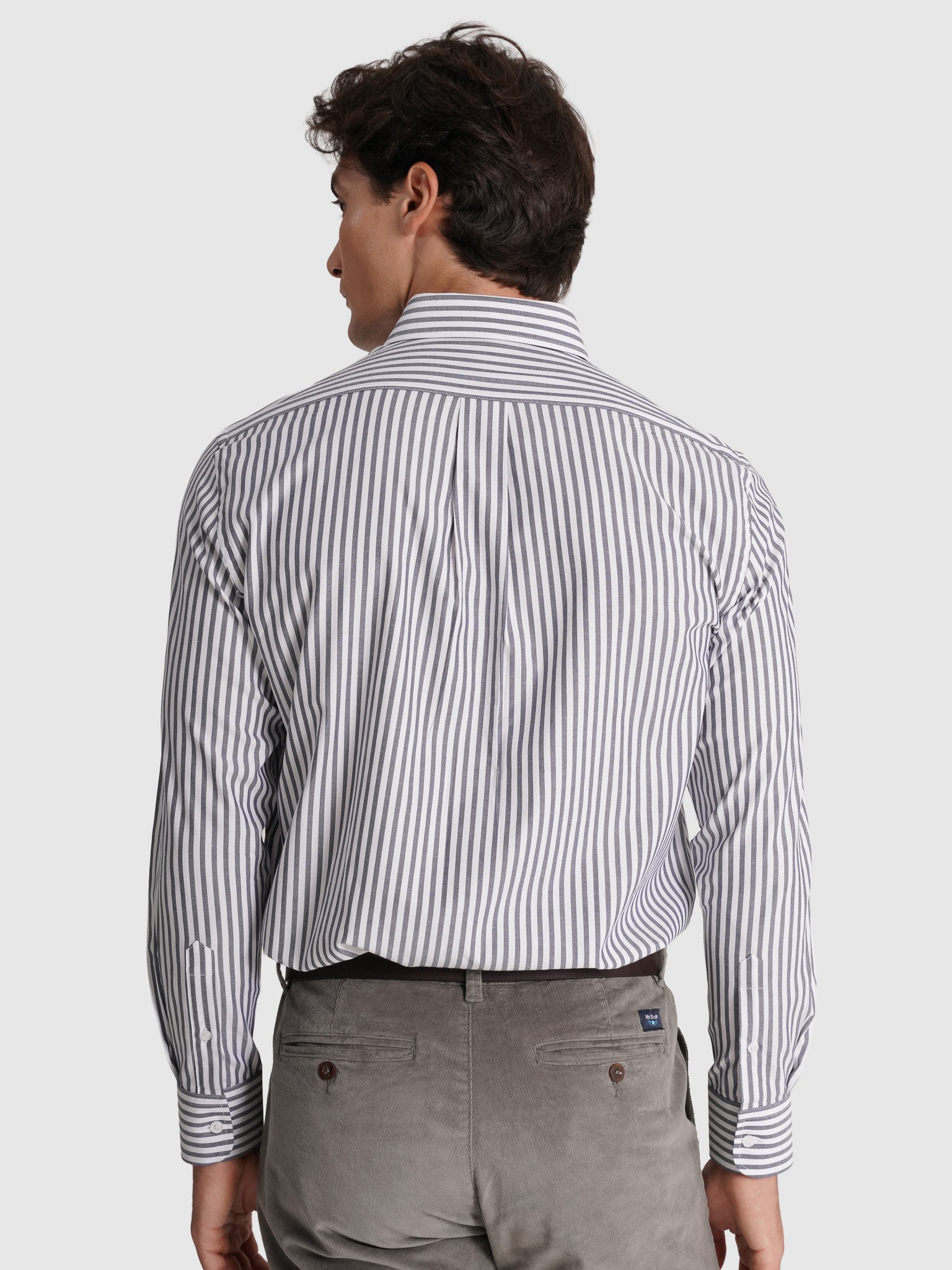 BLUE COTTON SHIRT LONG SLEEVE REGULAR FIT MR. BLUE