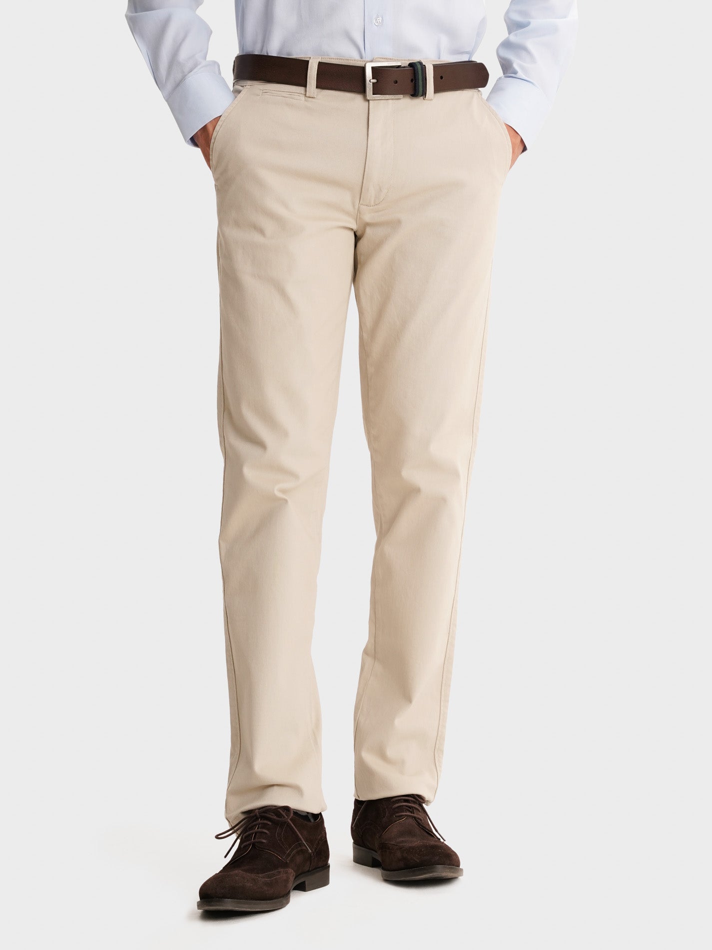 BEIGE SLIM FIT MR. AZUL
