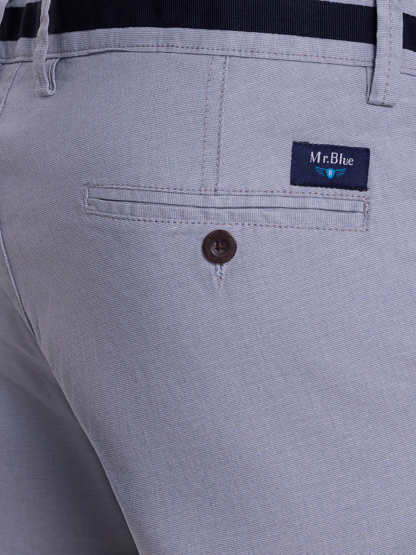 ALGODÓN AZUL SLIM FIT MR. AZUL
