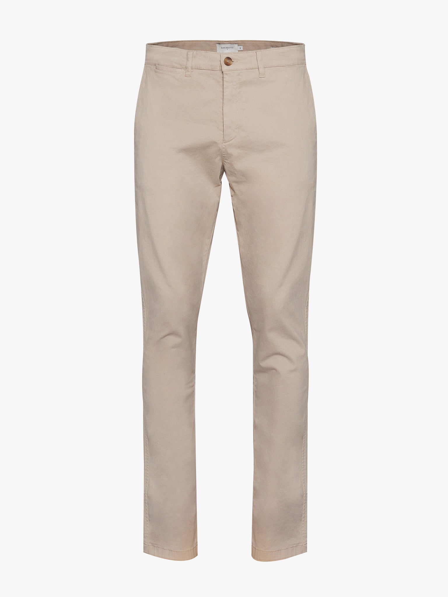 Calça Beges Regular Fit Mr. Blue