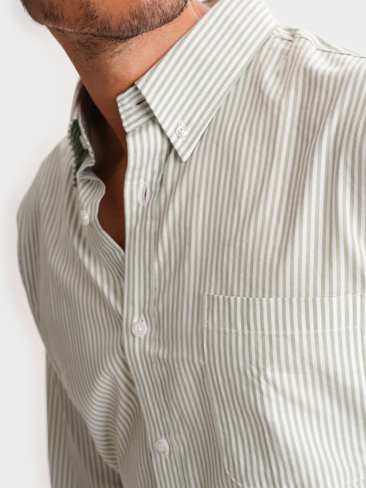 GREEN REGULAR FIT MR SHIRT. BLUE