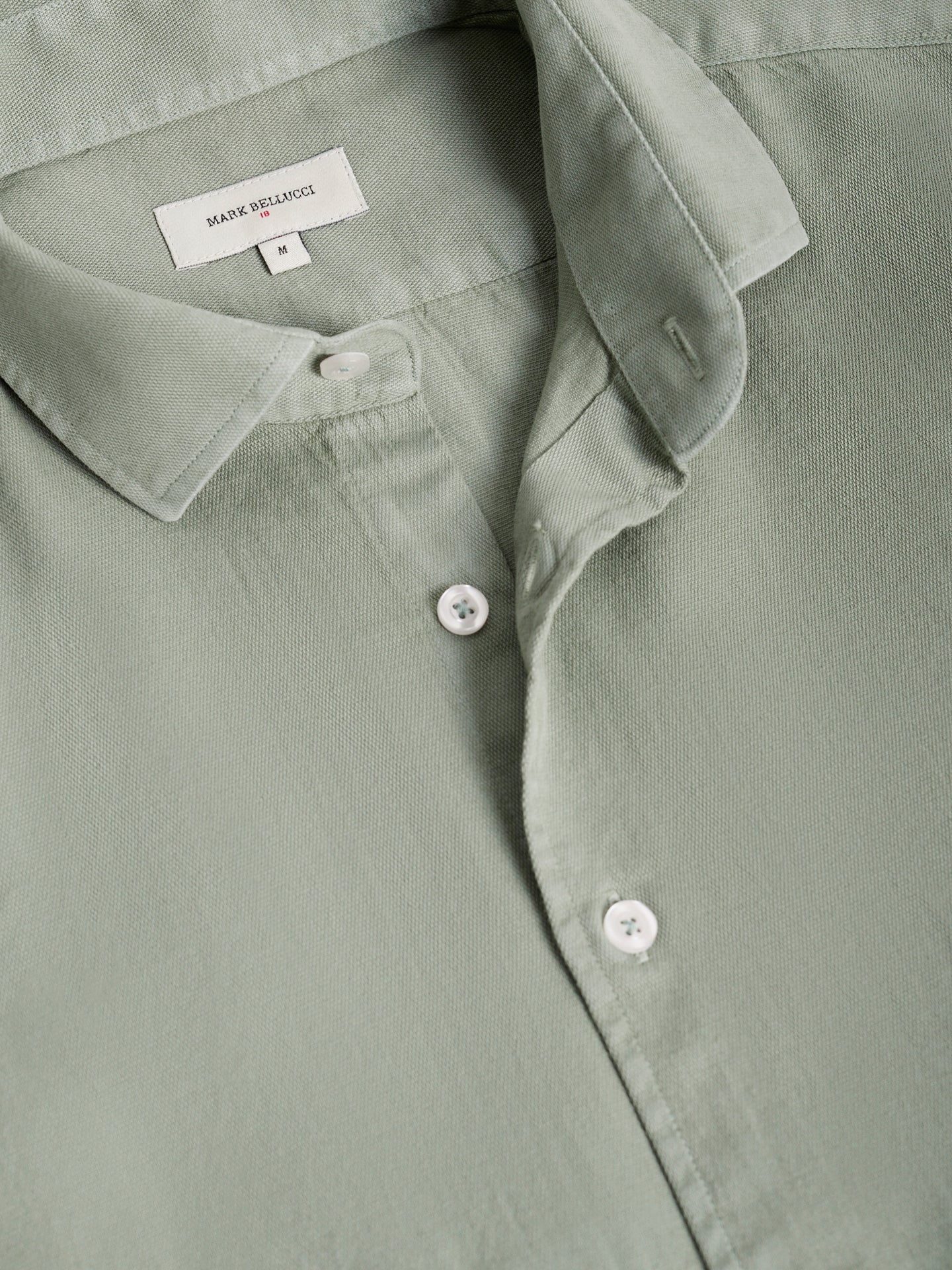 CAMISA VERDE MANGA COMPRIDA REGULAR FIT MARK BELLUCCI