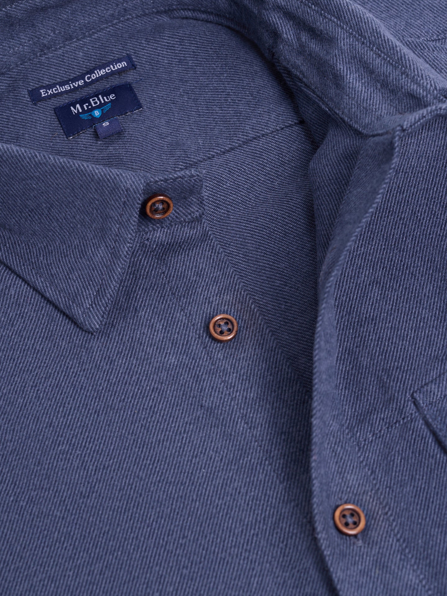 BLUE REGULAR FIT MR. BLUE