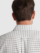 CAMISA FLANELA AZUL MANGA COMPRIDA REGULAR FIT MR. BLUE