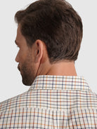 CAMISA ALGODÃO VERMELHA MANGA COMPRIDA REGULAR FIT MR. BLUE