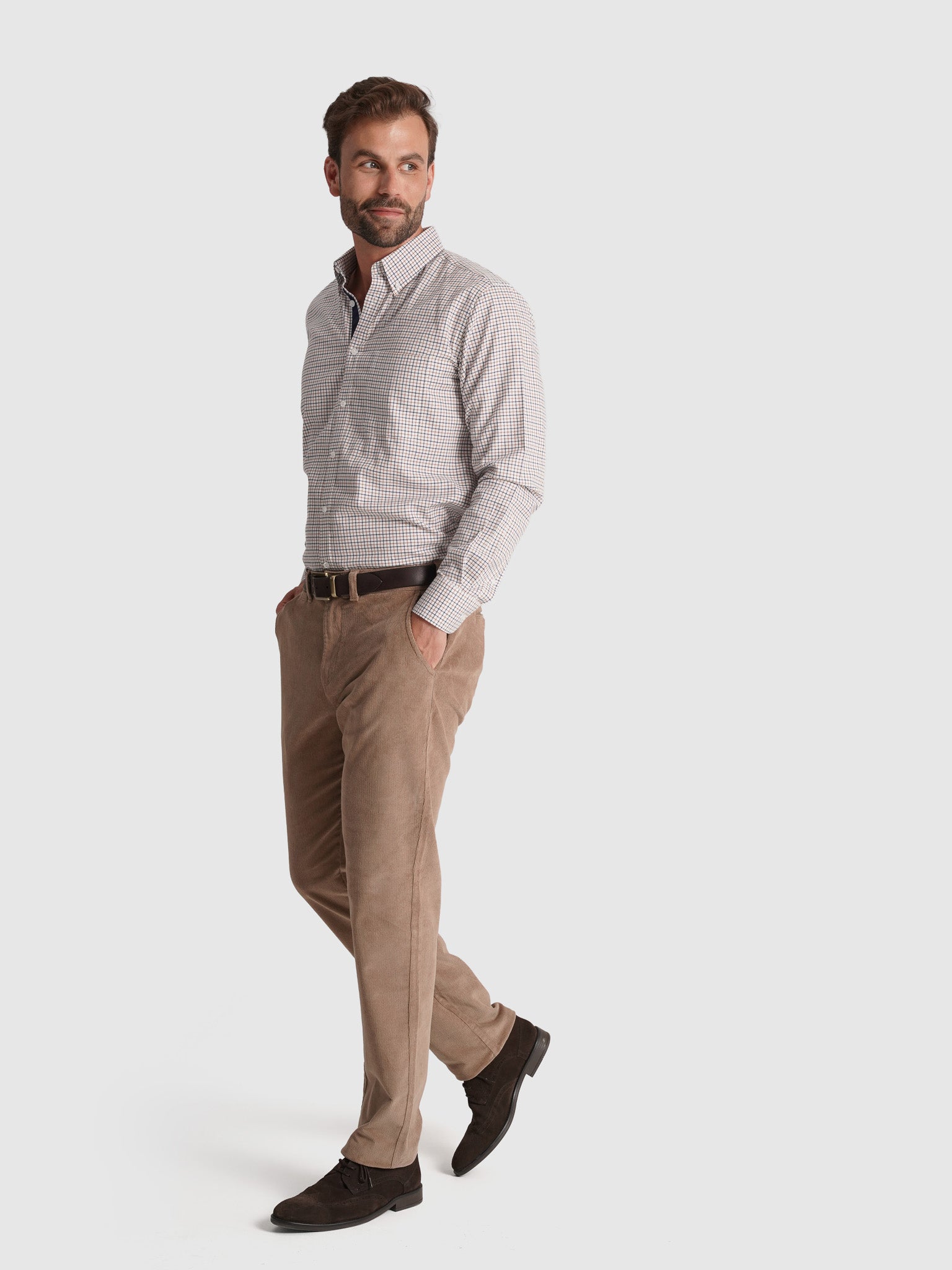 CALÇAS ALGODÃO CAMELS CLASSIC FIT MR. BLUE