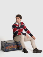 RUGBY ALGODÓN AZUL MANGA LARGA REGULAR FIT MR. AZUL