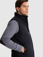 BLUSÃO AZUL REGULAR FIT MR. BLUE