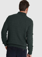 JERSEY DE CASHMERE DE MANGA LARGA REGULAR FIT MR. AZUL
