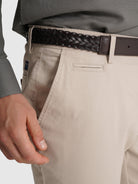 CALÇAS ALGODÃO BEGES SLIM FIT MR. BLUE