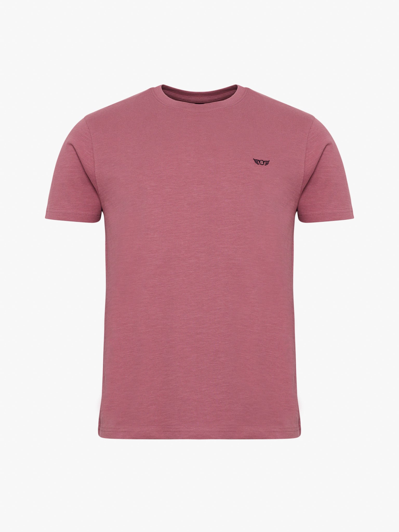 T-SHIRT ALGODÃO VERMELHA MANGA CURTA REGULAR FIT MR. BLUE