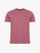 T-SHIRT ALGODÃO VERMELHA MANGA CURTA REGULAR FIT MR. BLUE