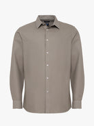 CAMISA ALGODÃO VERDE MANGA COMPRIDA TAILORED FIT MR. BLUE