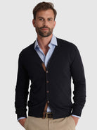 PULLOVER LÃ AZUL MANGA COMPRIDA REGULAR FIT MR. BLUE