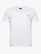 T-SHIRT ALGODÃO BRANCA MANGA CURTA REGULAR FIT MR. BLUE