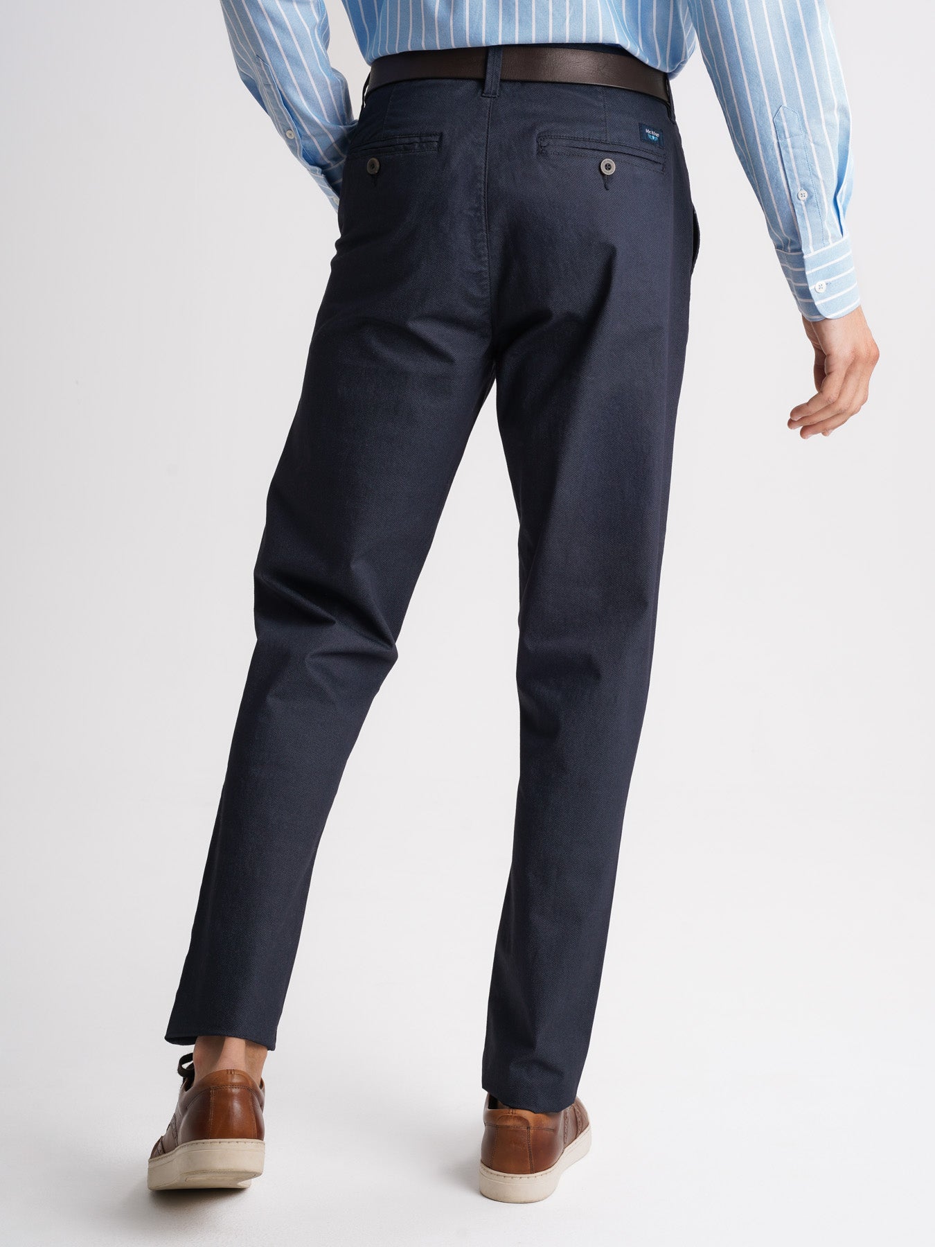 Calças Chinos Regular Fit Azuis Mr. Blue