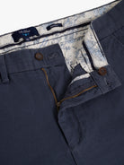 BLUE STRUCTURED TROUSERS REGULAR FIT MR. BLUE