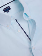 CAMISA ALGODÃO VERDE MANGA COMPRIDA REGULAR FIT MR. BLUE