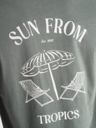 T-SHIRT VERDE MANGA CURTA REGULAR FIT MR. BLUE