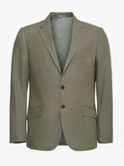 Blazer Verde De Linho Mr. Blue