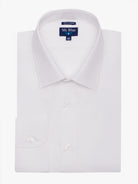 Camisa Algodão Branca Manga Comprida Classic Fit Mr. Blue