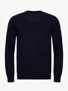 BLUE COTTON PULLOVER LONG SLEEVE REGULAR FIT MR. BLUE