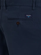 Calça Algodão Azuis Regular Fit Mr. Blue