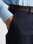 Calças Chinos Regular Fit Azuis Mr. Blue