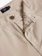 Calças Chinos Regular Fit Twill Beges Mr. Blue