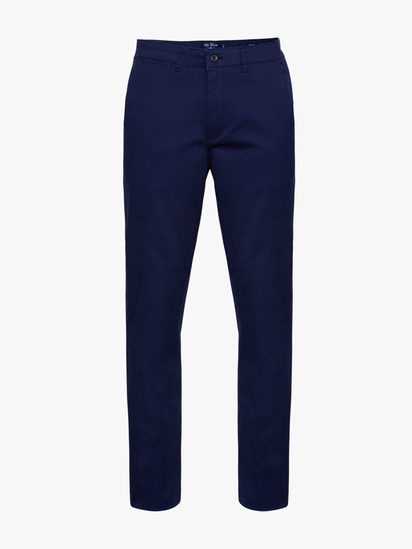 Calça Algodão Azuis Regular Fit Mr. Blue