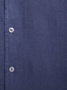 CAMISA LINHO AZUL MANGA COMPRIDA TAILORED FIT MARK BELLUCCI