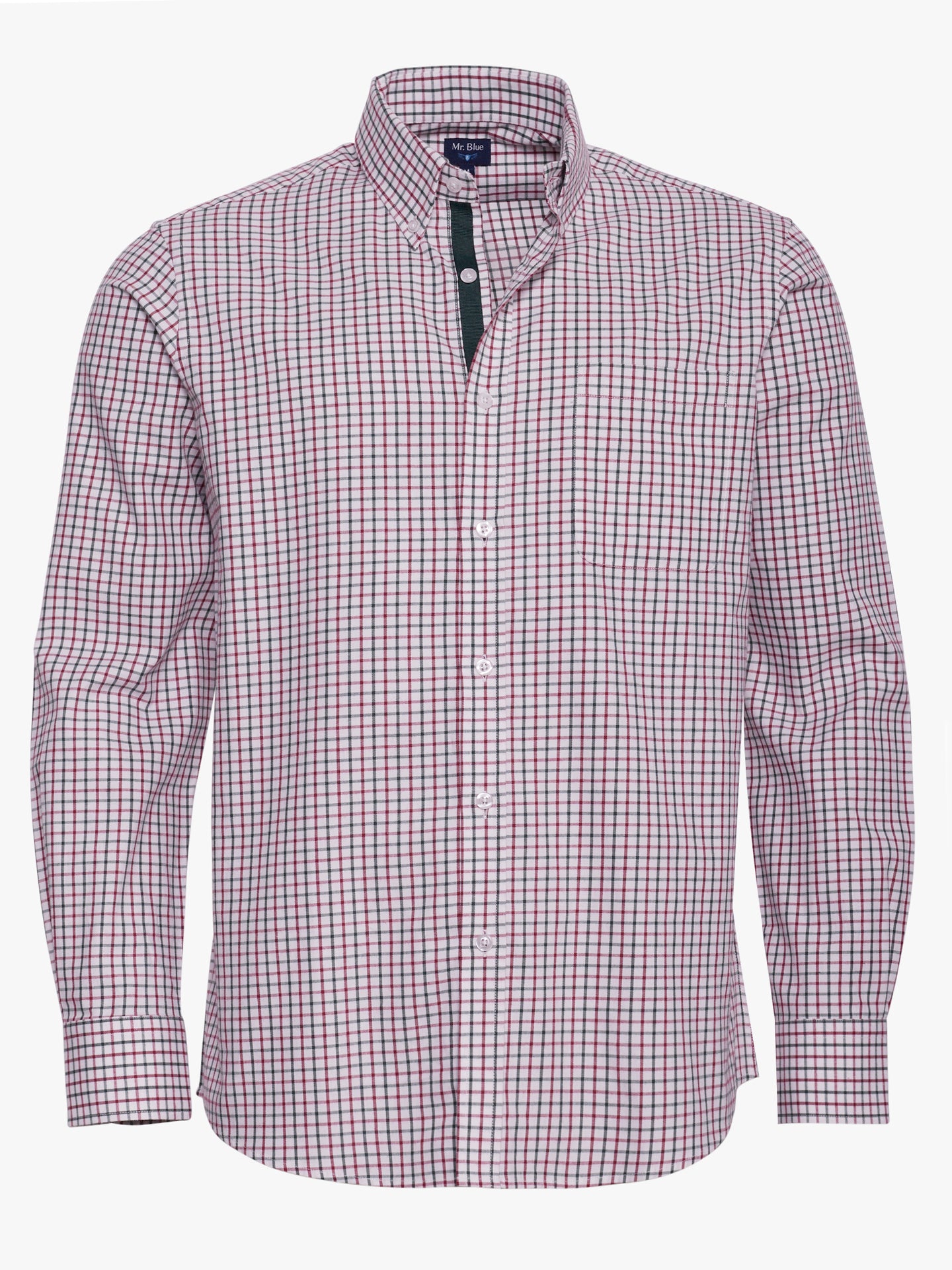 CAMISA VERDE REGULAR FIT MR. BLUE