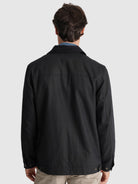 Sobretudo Azul Manga Comprida Regular Fit Mr. Blue