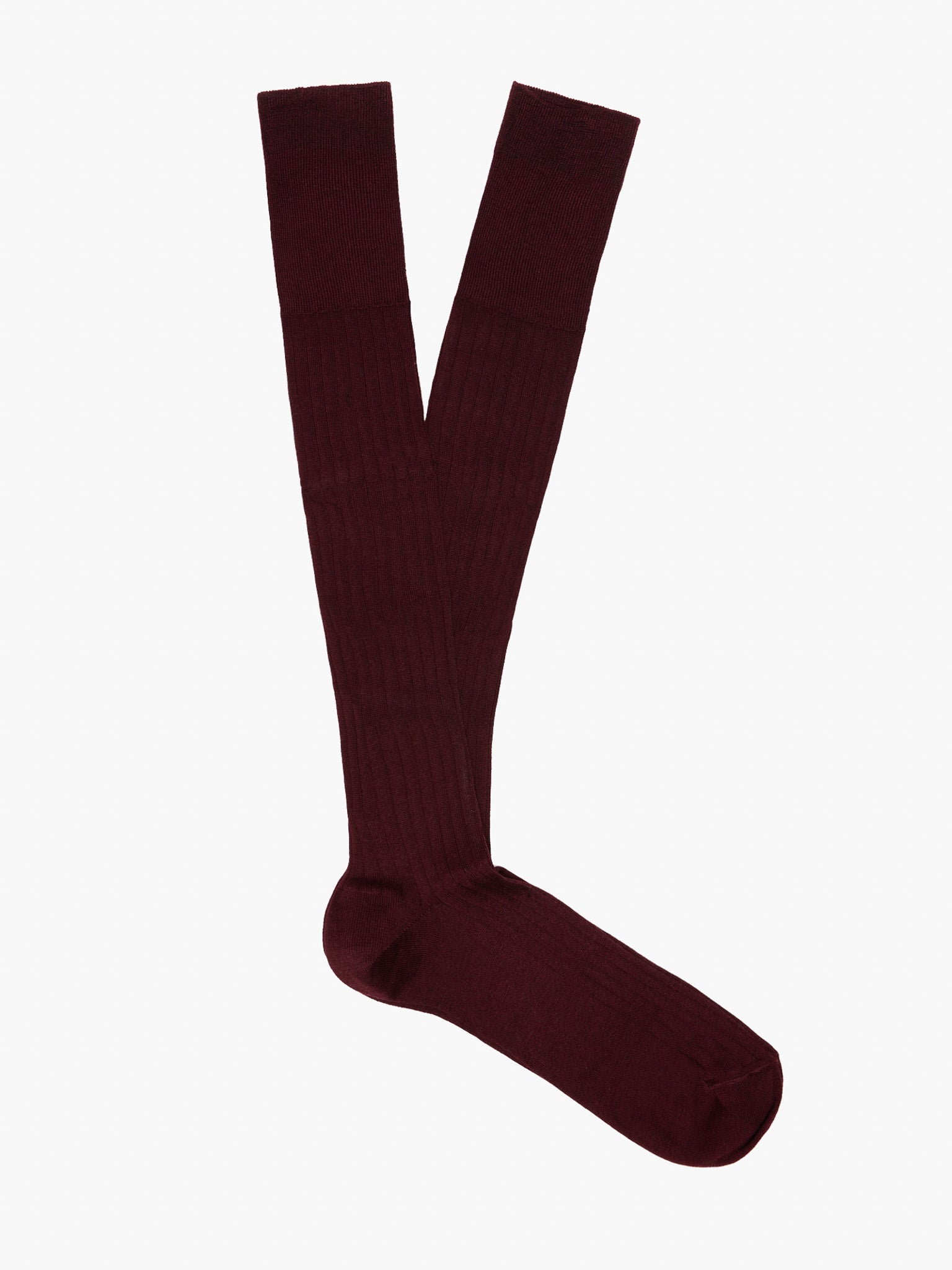 Meias Bordeaux Regular Fit Mr. Blue