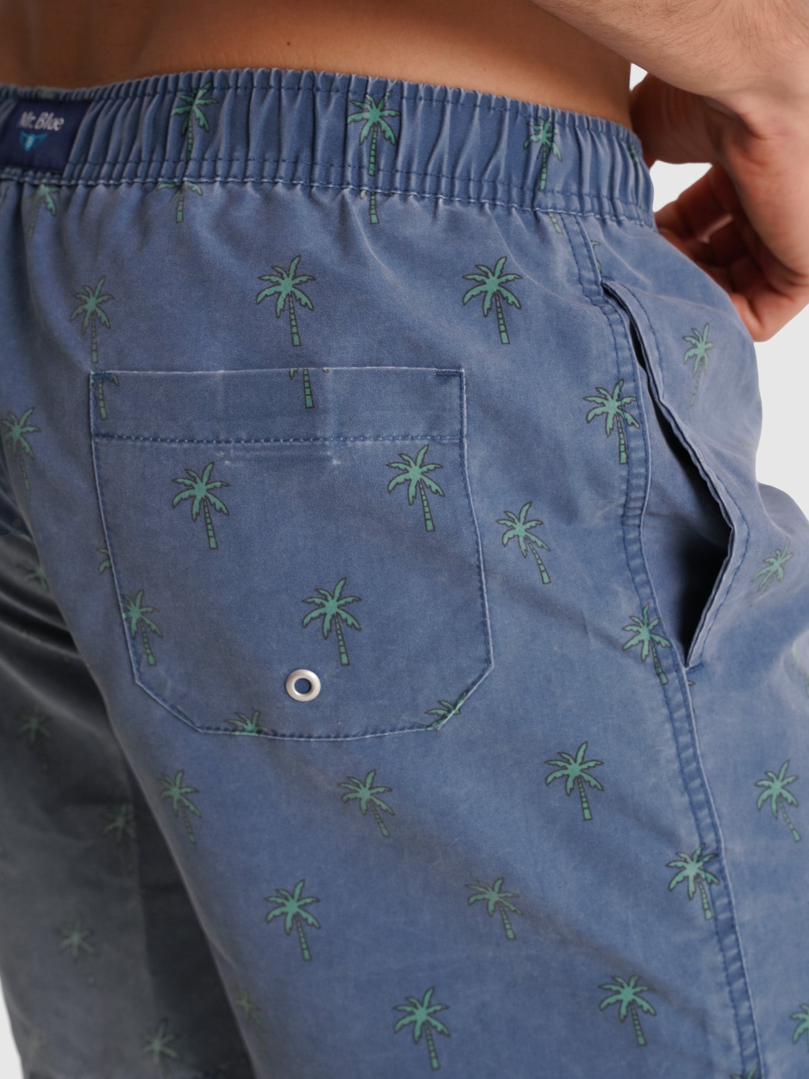 FATO BANHO AZUL REGULAR FIT MR. BLUE