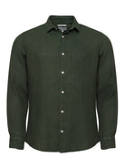 CAMISA VERDE MANGA COMPRIDA TAILORED FIT MARK BELLUCCI