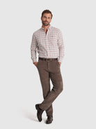 Camisa Vayella Azul Manga Comprida Regular Fit Mr. Blue