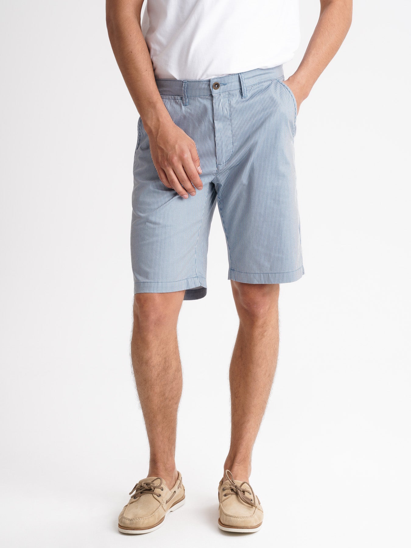 Calções Regular Fit Azuis Mr. Blue