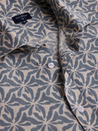 Camisa Regular Fit Linho Azul Mr. Blue