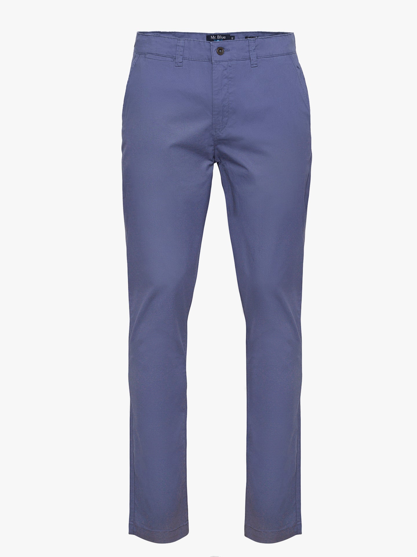 Calça Algodão Azuis Regular Fit Mr. Blue