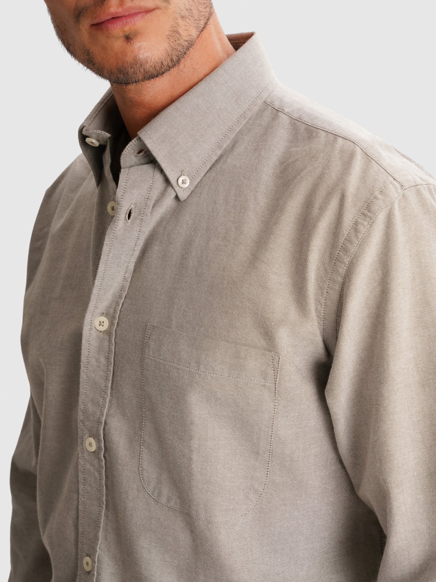 GREEN FLANNEL SHIRT REGULAR FIT MR. BLUE