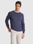 PULLOVER AZUL REGULAR FIT MR. BLUE