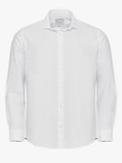 CAMISA ALGODÃO BRANCA MANGA COMPRIDA REGULAR FIT MARK BELLUCCI