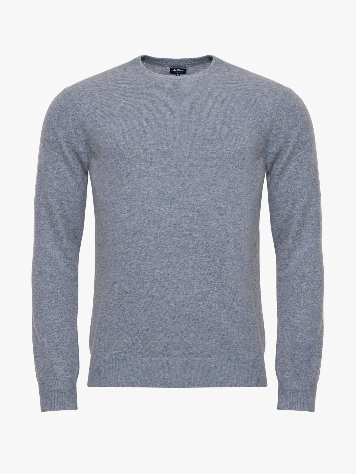 PULLOVER FINO AZUL REGULAR FIT MR. BLUE