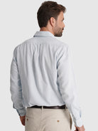 CAMISA ALGODÃO AZUL MANGA COMPRIDA REGULAR FIT MARK BELLUCCI