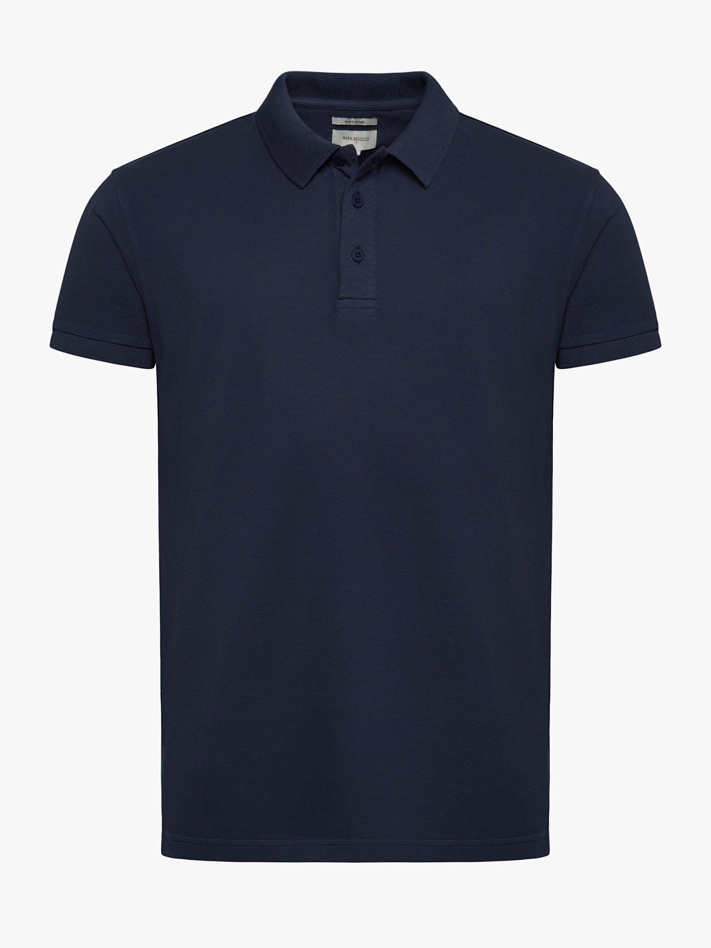 Polo Regular Fit Piquet Azul Mr. Blue