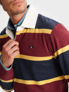 RUGBY BLUE COTTON LONG SLEEVE REGULAR FIT MR. BLUE