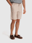 BERMUDA CHAMBRAY BEGES REGULAR FIT MR. BLUE