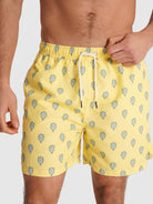 FATO BANHO AMARELO REGULAR FIT MR. BLUE